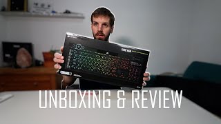 Corsair K100 keyboard Unboxing review and setup [upl. by Asirrom]