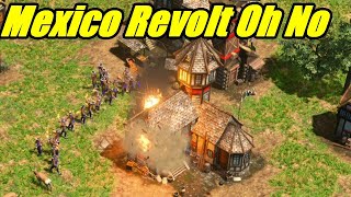 AOE3 British Vs Mexico Part 1 [upl. by Enautna226]