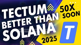 TECTUM CRYPTO THE NEXT SOLANA 🚀🚀 Tectum crypto price prediction Altcoin Daily [upl. by Akehsar619]