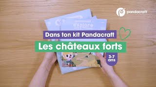 Unboxing kit Pandacraft les châteaux forts  37 ans [upl. by Aizek]