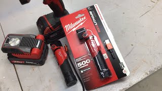 The Milwaukee Rechargeable Flashlight Let’s Take a Look  What Do Yo Think  New Product Review [upl. by Goggin361]