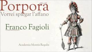 Porpora  Vorrei spiegar l affanno  Franco Fagioli  countertenor [upl. by Canfield]