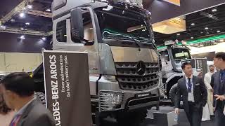 Mercedes Benz Military Trucks  IDEX 2023 ABU DHABI [upl. by Zuzana]