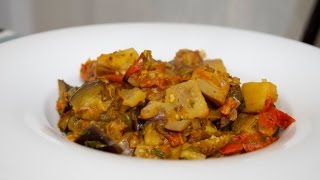 Receta de caponata  A Los Fogones [upl. by Epner]