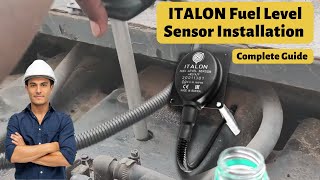 ITALON Fuel Level Sensor Installation Complete Guide  Sensor amp GPS Wiring  Calibration  VAMOSYS [upl. by Aynwad]