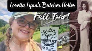 Explore Loretta Lynns Childhood Home In Butcher Holler Kentucky  Full Tour [upl. by Sinnej]