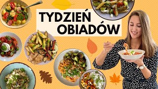 TYDZIEŃ OBIADÓW 🍝 🥦 7 dni pysznych i zdrowych przepisów na obiady [upl. by Diehl]