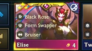 3 Star Elise ⭐⭐⭐  6 Dominator  4 Form Swapper  Set 13 TFT [upl. by Ahsias]