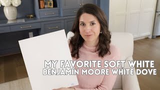 Is Benjamin Moore White Dove the best off white paint color for walls [upl. by Anoblav115]