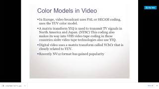 RGB amp YUV Video signal Detail of Compression [upl. by Pool]