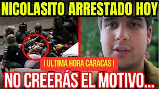 🔥 ¡CAÍDA FAMILIAR ESTE es el BRUTAL MOTIVO de la DETENCIÓN del HIJO DE MADURO NICOLACITO [upl. by Nulubez]