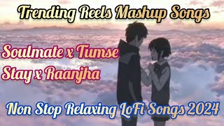 Trending Mashup Songs 2024♥️🎧Relaxing LoFi Songs✨ [upl. by Shedd]