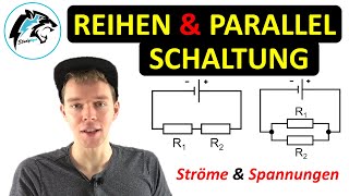 Reihenschaltung amp Parallelschaltung von Widerständen  Strom amp Spannung [upl. by Dnana352]