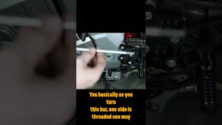 Motorcycle gear shift lever position adjustment sv650 howto [upl. by Asikal]