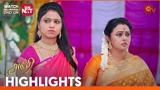 Aruvi  Highlights  06 Dec 2023  Sun TV  Tamil Serial [upl. by Shyamal828]