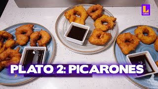 El Gran Chef Famosos PROGRAMA 14 de marzo  Plato dos Picarones  LATINA EN VIVO [upl. by Gibb]