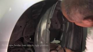 Perodua Myvi Fender Liner Installation Steps [upl. by Harwilll]