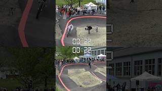 MTB VS Skateboard on Pumptrack [upl. by Cela]