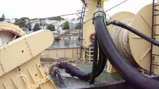 Herring Pump At Cape Seafood on The State Fish Pier Gloucester [upl. by Atiram]