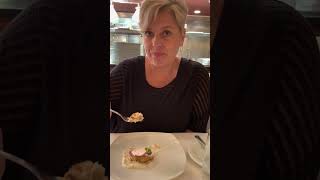 Norwegian Pearl  Huge Wine Glass  Cagneys Steakhouse  Cruise Ship Dining [upl. by Calva]