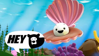 Hey Bear Sensory  Under The Sea  Relaxing animation Sleep Video Baby Sensory [upl. by Nazar]