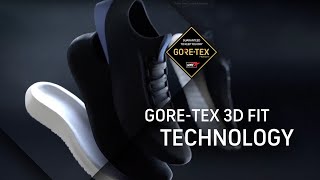 GORETEX 3D fit footwear technology description [upl. by Scholem]