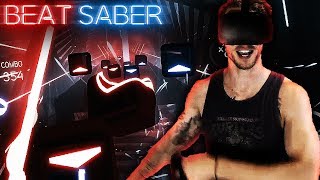 I AM A JEDI MASTER  Beat Saber VR Expert Gameplay [upl. by Latvina]