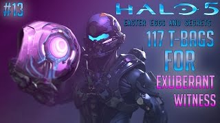 Easter Eggs and Secrets of Halo 5 117 Teabags for Exuberant Witness 13 [upl. by Sinnaiy]