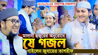 মাদানী হুজুরের অনুরোধে যে গজল গাইলেন।জুবায়ের আহমদ তাশরীফ।Qari Jubayer Ahmad Tasrif New Gojol 2024 [upl. by Draude]