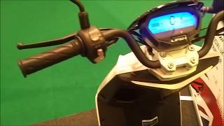 LIFAN e3 LF1200DT 1500W Electric moped category motorcyle [upl. by Ahsasal]