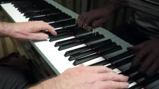 Bach 2 Part Invention No2 Trill Tutorial bar 13  P Barton piano [upl. by Evan218]