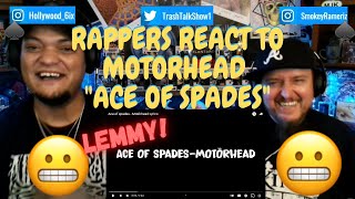 Rappers React To Motorhead quotAce Of Spadesquot [upl. by Yerffoej]