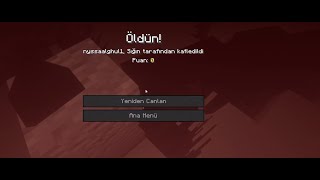 Minecraft Öğreniyoruz KORKU PROJESİSezon 1  Bölüm 1 [upl. by Stodder]