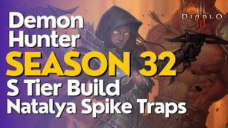 Diablo 3 Season 32 Demon Hunter Natalya Spike Trap Build Guide [upl. by Ofori]