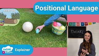 Positional Language for Early Years  Twinkl Teaches Online Lesson Series [upl. by Aikyn388]