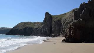 Lydstep Caverns Beach [upl. by Suiratnod]