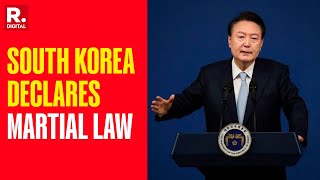 South Korean President Yoon Imposes Martial Law To Protect Order  Yoon Suk Yeol [upl. by Gothard]