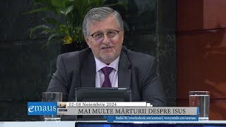 Studiul 06  Mai multe mărturii despre Isus  0208 noiembrie 2024 [upl. by Onnem510]