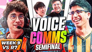 ESTRAL VS R7  VOICECOMMS  SEMIFINAL LLA [upl. by Gona]