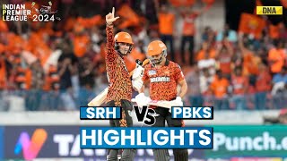 SRH Vs PBKS Highlights Sunrisers Hyderabad Beat Punjab Kings By 4 Wickets I IPL 2024 [upl. by Picker]