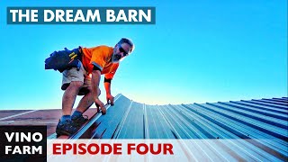 Solo Metal Roofing  Dream Barn Part 4  Metal Roof Over Zip System [upl. by Maxa]