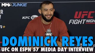 Dominick Reyes Determined to Get Back to Top of Division By quotPerforming and Winningquot UFC on ESPN 57 [upl. by Etnoval]