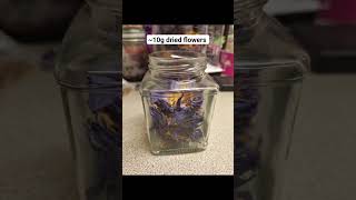 How to make Blue lotus wine medicinal sleep luciddreams aphrodisiac new shortsvideo try wine [upl. by Lehcin173]