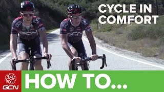 How To Be More Comfortable On Your Road Bike [upl. by Alac]