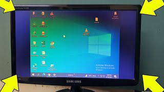 Why The Desktop Is Not Fullscreen  Computer Display Full Screen Problem  Fix Black Bars On Desktop [upl. by Akilam]