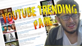 YOUTUBE TRENDING PAGE [upl. by Temhem300]