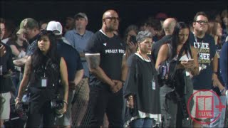 The Rock spends time with Apalachee High School football team [upl. by Trawets]