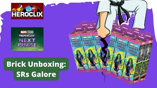 Heroclix Next Phase Unboxing SRs Galore [upl. by Tooley]