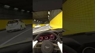 1200 hp Ford mustang cutting through traffic assettocorsa fordmustang [upl. by Hecklau]