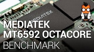 MediaTek MT6592 Octa Core AnTuTu Benchmark [upl. by Anilemrac]